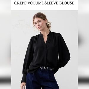 Banana Republic Factory Crepe Blouse